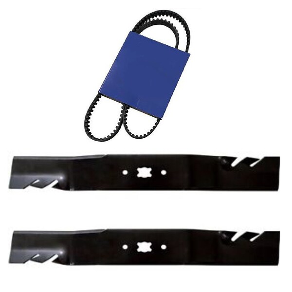 Aic Replacement Parts 754-04136 942-04154 33 Mulching Blade/Deck Belt Kit Fits Cub Cadet CC760ES CC76 265-446-Blades - main
